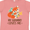 thumbnail image 4 of Inktastic My Grammy Loves Me Fox Gift Boys or Girls Toddler T-Shirt, 4 of 5