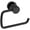 Black, variant on Riobel Pb3 Parabola Wall Mounted Euro Toilet Paper Holder - Black
