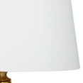 thumbnail image 5 of DecMode 26" Gold Table Lamp with White Microfiber Shade, 5 of 9
