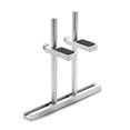 thumbnail image 1 of Aluminum Alloy Video Card Bracket Dual Pole Graphic Card Bracket for 8/12cm Fans, 1 of 7