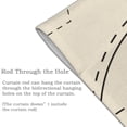 thumbnail image 5 of XMXT Japanese Noren Doorway Room Divider Curtain,Insect Eye Rune Restaurant Closet Door Entrance Kitchen Curtains, 34 x 56 inches, 5 of 7