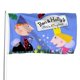thumbnail image 1 of Ben y Holly Bandera impresa con temática, regalo perfecto para fanáticos, amigos y familiares, y adecuada para actividades al aire libre e interiores, decoraciones de fiesta. 120*180CM, 1 of 6