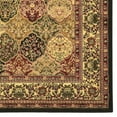 thumbnail image 3 of Linon Home Décor Elegance Area Rug Collection, Black and Ivory, 8' x 10', 3 of 3