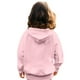 thumbnail image 4 of Moonsky Sudadera con capucha y cordón HUNTRX, estampado de grupo de chicas coreanas, jersey corto, suave y cómodo, top de manga larga para primavera y otoño. Rosa 140, 4 of 5
