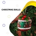 thumbnail image 3 of Bewildely 6 UNIDS Bola de Navidad Colgante Chimenea Escaparate de Pared Decoración Colgante de Navidad Atmósferas de Fiesta Temática Adorno de Kits de decoración para fiestas tipo 3 Bewildely HA070109-03, 3 of 6