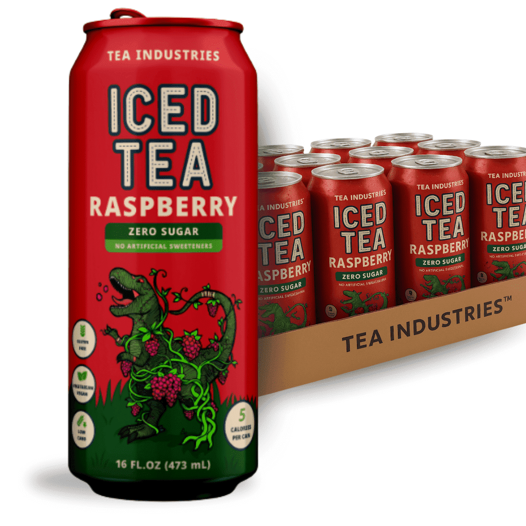 Joe's Tea Strawberry Lemonade, 20 fl. oz. Glass Bottles, Sweet