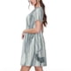 thumbnail image 2 of Easygdp Christmas Deer para Vestido Transpirable de Mujer, Vestido Suelto de Manga Corta con Pliegues y Bolsillos para el Verano, 2 of 6