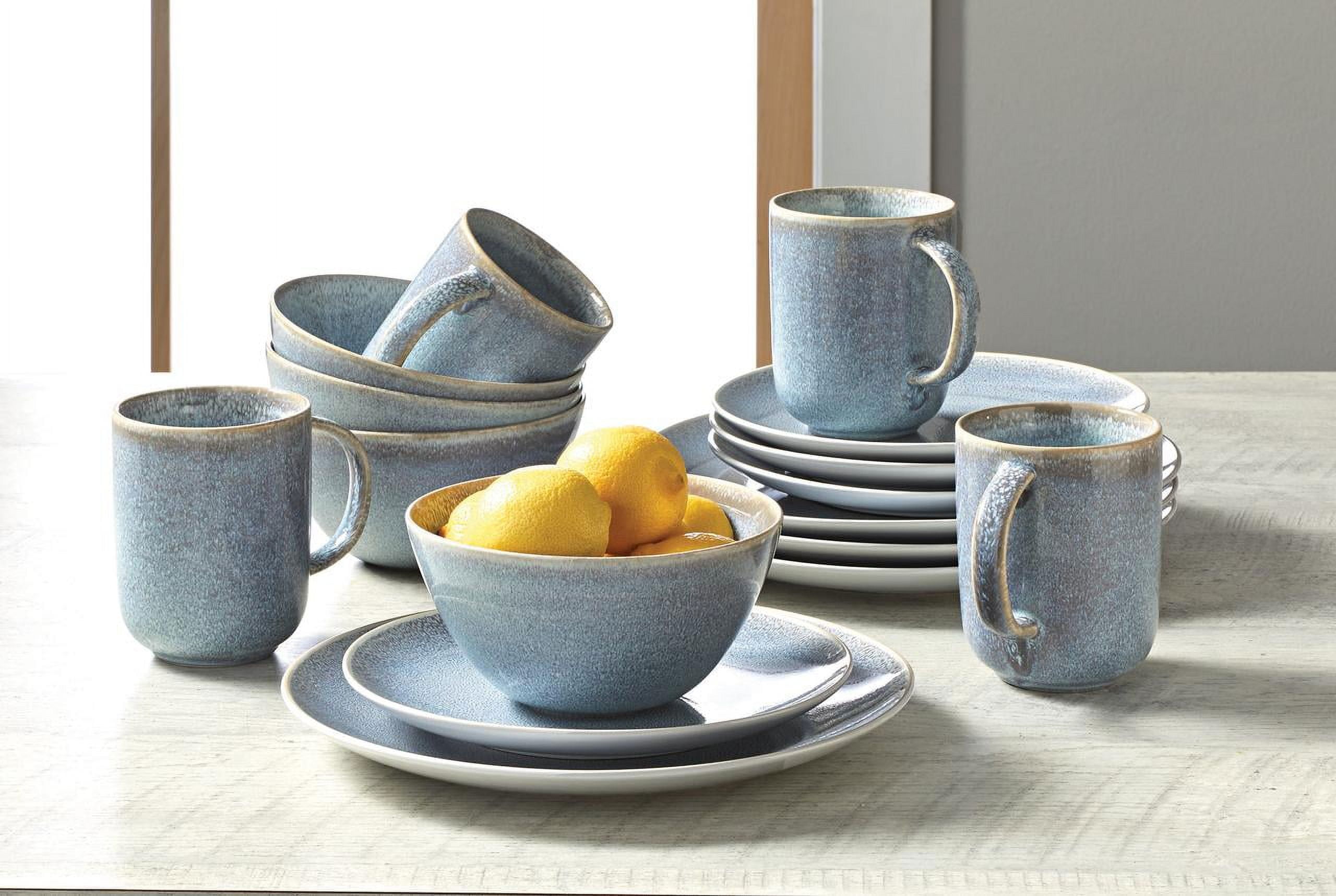 Better Homes & Gardens Linette Blue React Mug
