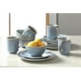 thumbnail image 7 of Better Homes & Gardens Blue Reactive Linette Stoneware Cereal Bowl 6.2”D, 7 of 7