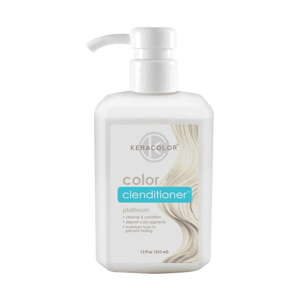 KERACOLOR Keracolor hair color & clenditioner, Platinum, 12 fl. oz
