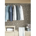 thumbnail image 5 of Nuwallpaper Charcoal Terrene Peel & Stick Wallpaper, 5 of 7