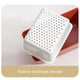 thumbnail image 5 of Xihbxyly Ventas de liquidación Cesta de frutas de doble capa para uso perezoso, caja de plástico para dulces para el hogar, cocina, sala de estar, para comer semillas de melón, 5 of 7
