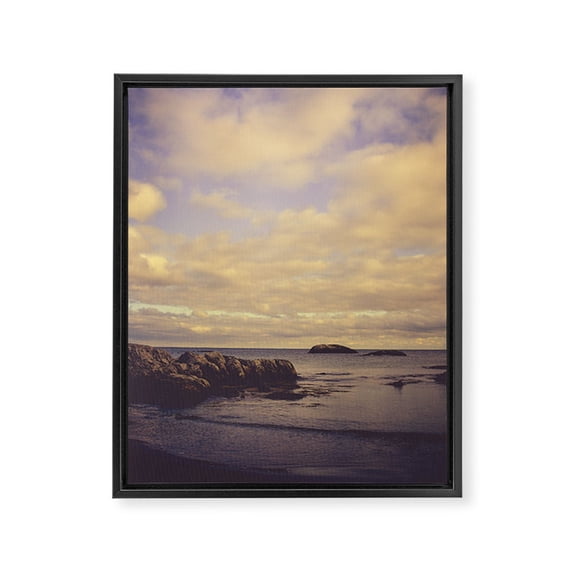 Society6 Sea and Sky by Olivia St Claire Framed Art Canvas