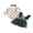 Army Green, variant on Newborn Baby Girl Christmas Outfit Long Sleeve Romper Santa Embroidery Tulle Star Patchwork Dress Bow Headband 3 Piece Set Infant Christmas Dress Fall Winter Clothes Set 0-24M