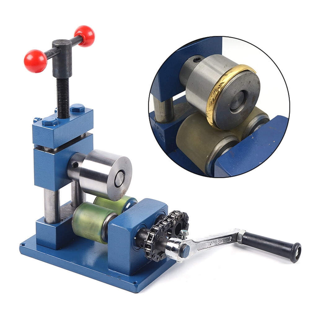 Hand Crank Bracelet Bending Machine, Manual Jewelry Ring Bender Tools for Craft Rooms