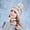 Pink, variant on Women Winter Beanie Hat Circle Scarf Set Pompoms Peruvian Ski Snow Ear Flaps Sherpa Knit Hats Fleece Lined Gradient Color Knitted Wool Hat Fashionable All-match Pullover Hat