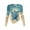 Beach Turtle Starfish, variant on Peacock Flower Print Long Sleeve Shirts for Women Crew Neck Stretch Irregular Fitted Tee Shirts Tops Fall Winter Workout Outfits, Size M