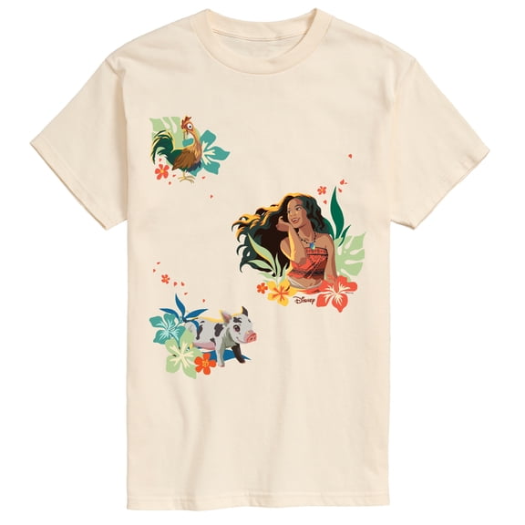 Moana Live Action - Icons - Men's Short Sleeve Graphic T-Shirt