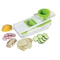 thumbnail image 4 of Paderno World Cuisine Mandoline/râpe avec Récipient, 12 Po, Blanc, 4 of 10