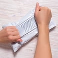 thumbnail image 4 of Sacs Enveloppes d'Expédition Poly Mailers 19x24 Imperméables/auto-Scellants 2.5 Mil Lot de 1000, 4 of 4