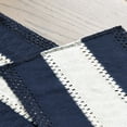 thumbnail image 7 of Sm:)e Boho Macrame Dark Blue Farmhouse Table Runner 12x108 Inch, Seasonal Hollow Kitchen Dining Table Decoration for Home Party Decor, 7 of 7