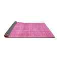 thumbnail image 2 of Ahgly Company Indoor Rectangle Abstract Pink Contemporary Area Rugs, 8' x 10', 2 of 4