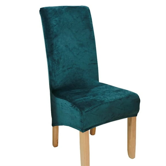 Real Velvet Fabric XL Size Chair Cover Big Size Long Back Europe Style Seat Chair Covers For Restaurant Hotel