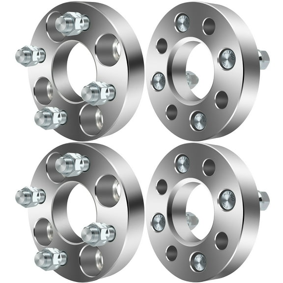 ECCPP 4X 4x100mm Wheel Spacers 4 lug 1" (25mm) 4x100 to 4x100 60.1mm with 12x1.5 Studs Fits select: 2001-2011 TOYOTA PRIUS, 1988-2005 HONDA CIVIC