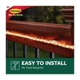 thumbnail image 5 of Command Outdoor Rope Light Clips, Clear, Hang Lights, 12 Clips and 16 Strips, Holiday Decorations, 5 of 11