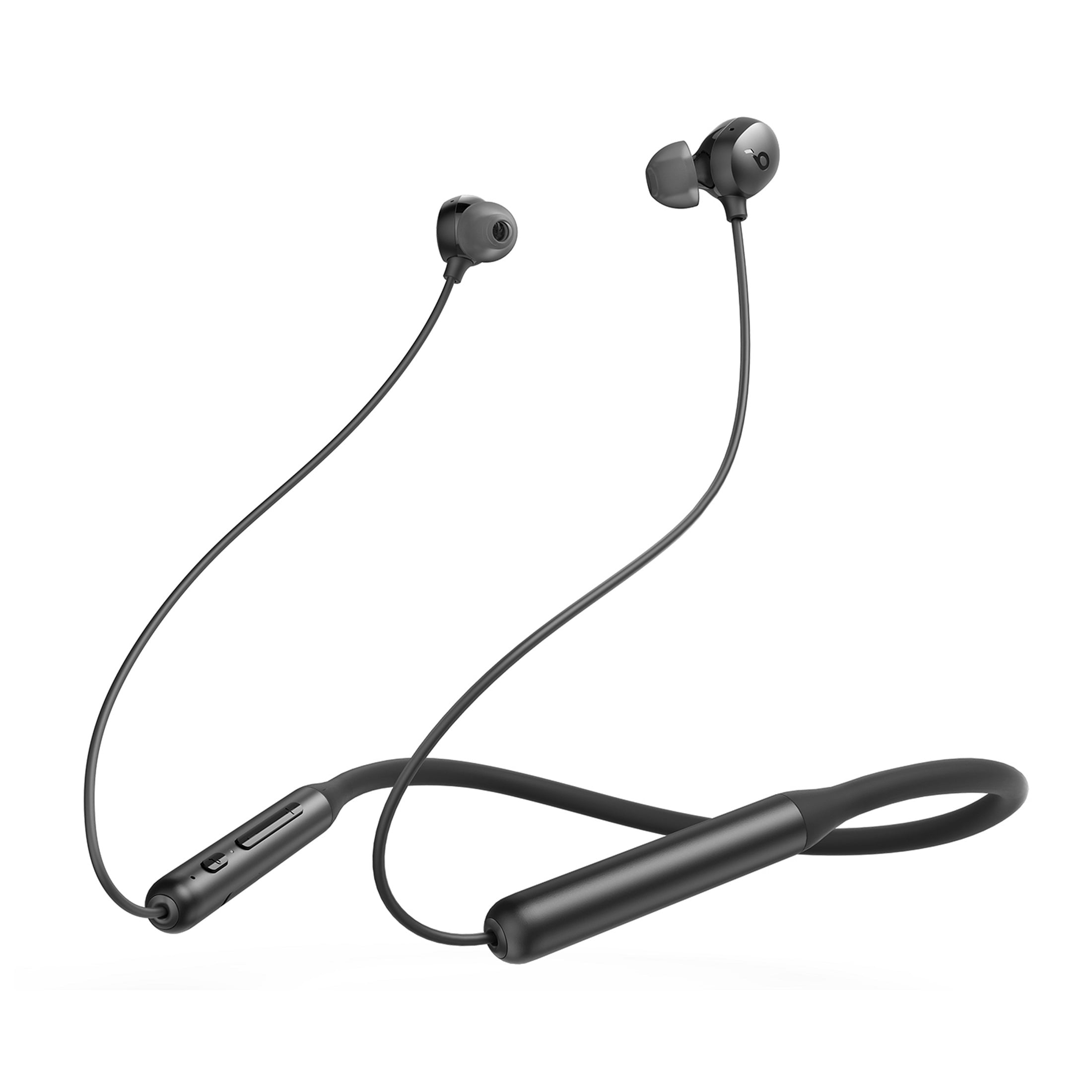 soundcore by Anker- Life U2i Wireless Neckband Headphones, 22-Hour Playtime, 10mm Drivers, IPX5, Black