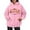 Pink, variant on YAYUBA Plus Size Sweatshirts for Women Valentine's Day Floral Pattern Pullover Sweaters Crew Neck Long Sleeve Fashion Outwear Coat