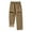 9#Brown, variant on Ftwytp Men's Fleece Casual Cotton Joggers Winter Warm Thermal Cargo Trousers Elasticated Waist Sports Jogging Bottoms Gym Pants Outdoor Running Workout Tracksuit Bottoms