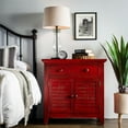 thumbnail image 4 of Bowery Hill 2-Door Accent Chest in Red, 4 of 9