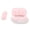 Pink, variant on Rupoun W Shaped Maternity Pregnancy Pillow for Side Sleepers, Adjustable Cotton Belly Support Wedge Pillow, Includes Auxiliary Pillow, Washable, Pink (18.1x12.6x3.9 inches / 46x32x10 cm)