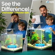 Aquatic Experts - FilterFirst Aquarium Filter Pad Media Roll Crystal Clear Water, 12 by 72 x .75