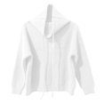 thumbnail image 5 of Comdrip Fall Sweaters for Women 2025 Pile Collar Lazy Style Sweater for Women Solid Color Loose Thick Sweater Top Turtleneck Loose Sweater Ladies Sweaters, White L, 5 of 5