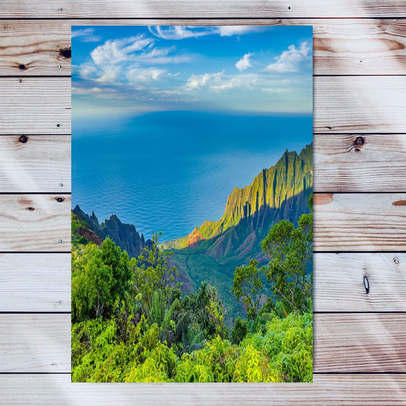 Hawaii Island Canvas Wall Art For Living Room Modern Artwork Island Of