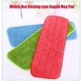 thumbnail image 4 of Naiovety Almohadilla de fregona flexible, alfombrillas de repuesto para el hogar, herramientas de limpieza de suelo de tipo adhesivo Suministros de limpieza para el hogar Verde Naiovety HA061038-02, 4 of 6