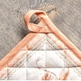 thumbnail image 3 of Maison d' Hermine Giving Thanks 100% Cotton Set of 2 Pot Holders with Loop Heat Resistant for BBQ Cooking Baking Grilling Microwave Barbecue (8 Inch by 8 Inch), 3 of 3
