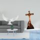 thumbnail image 2 of Escultura de ángel,Estatua de ángel para decoración del hogar,manualidades,color blanco,Estatua católica,Colección religiosa de la estatua de la Virgen María,Figura de la cruz de Jesús, 2 of 8