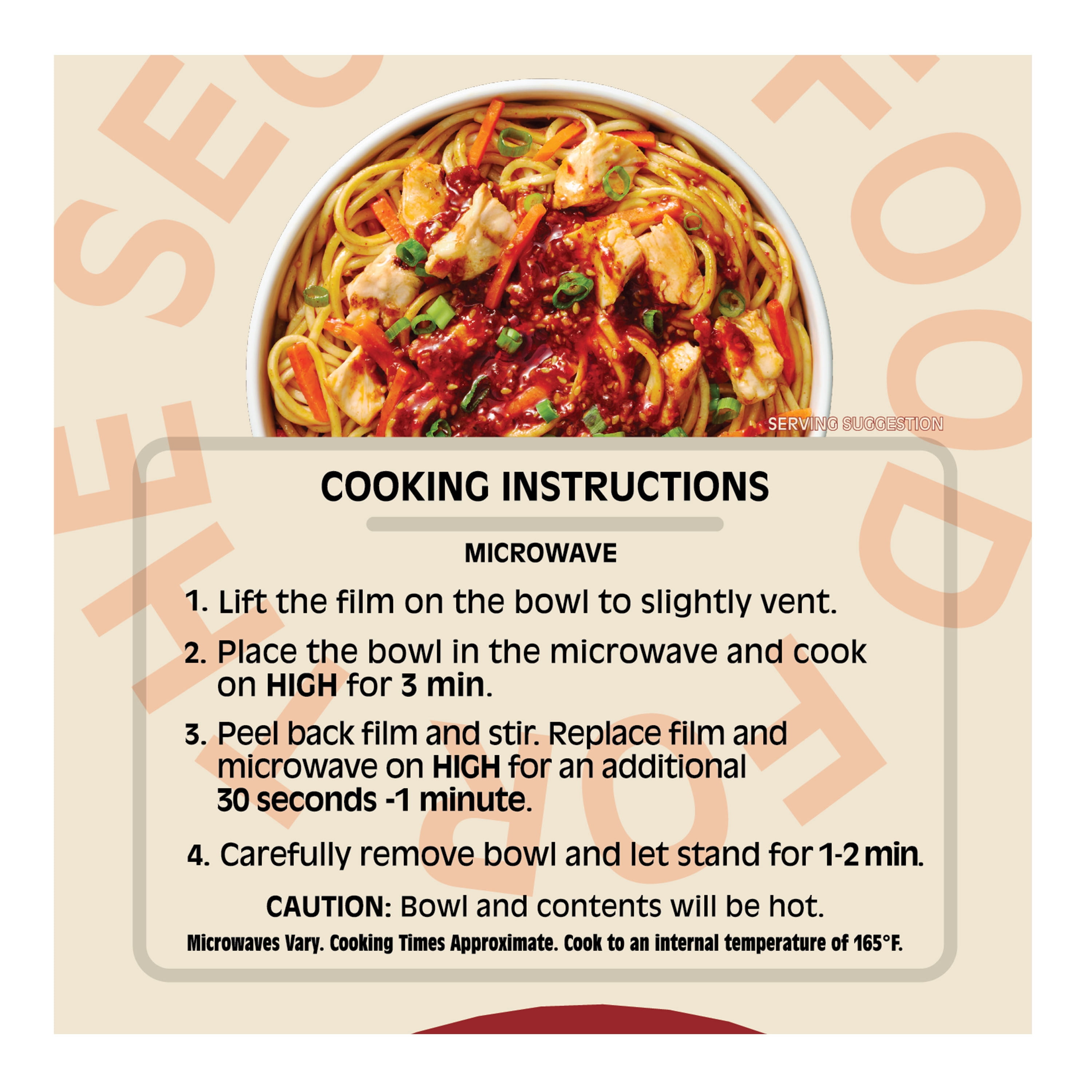 Esther Choi Chili Crisp Noodles with Chicken, 9.25 oz (Frozen)