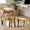 Yellow, variant on Round Area Rugs Collection 6 Ft, Red Forest Non-Slip Residential Carpet, Mysterious Tree Autumn Botanical Farmhouse Indoor Crawling Mats Runner Rugs for Living Room/Dining Room/Bedroom