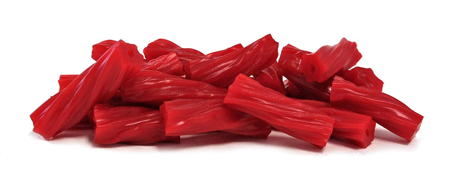 Cherry Licorice Bits by Its Delish, 10 lbs Bulk