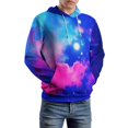 thumbnail image 5 of Galaxy Nebula Dream-2 Men's Women New Sweatshirt Hoodie Men's Plus Size Sweatshirt Hooded Sweatshirt 3d Printed Street Men's Cloth, 5 of 6