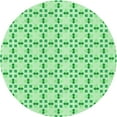 thumbnail image 1 of Ahgly Company Tapis d'Intérieur Lavable en Machine Carré Vert, 3 Pieds Carré, 1 of 7
