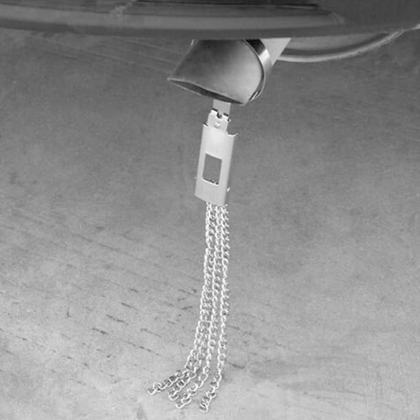 Cadena de conexión a tierra antiestática universal para automóviles, correa antiestática de metal para automóviles, tres o cuatro cadenas además de la correa electrostática de metal modificado tesorer