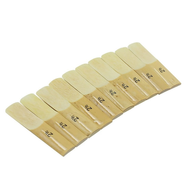 Sax Reed, Bamboo Reeds 10Pcs Alto Sax Reed For Alto BB Sax Saxophone