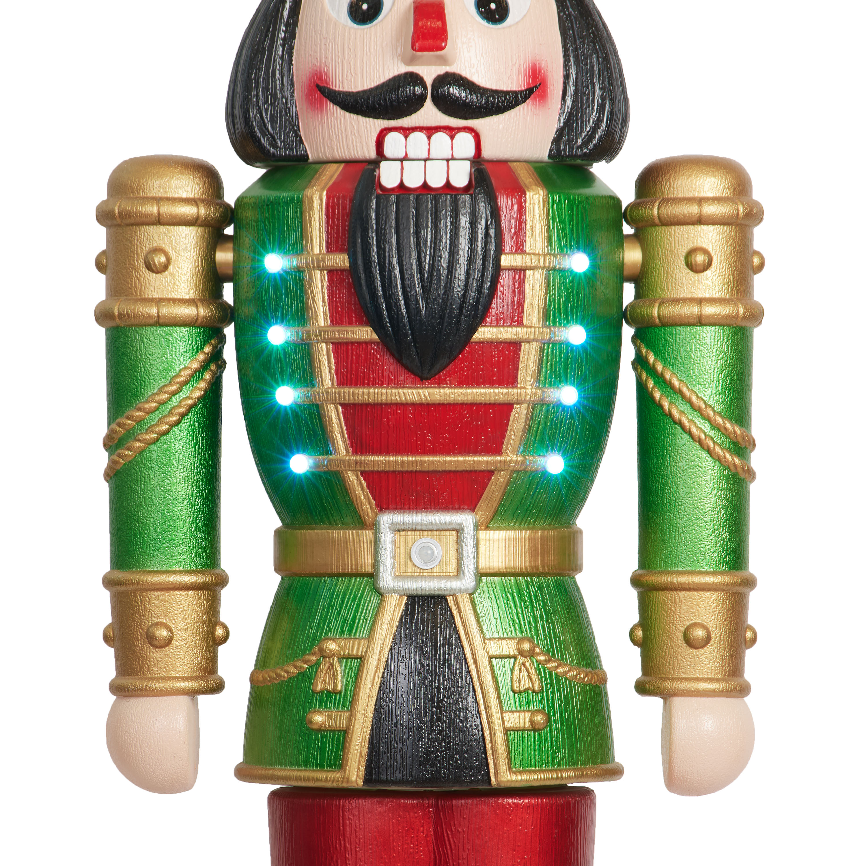 Holiday time 68 light up nutcracker musical christmas decoration Clearance