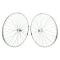 thumbnail image 3 of Wheel Pair 27x1 SUN M13 Silver 36 Alloy FW 5/6/7sp Quick Release Silver 126mm, 3 of 3