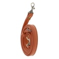thumbnail image 4 of Bolso de Hombro Delgado de Cuero PU Salvador 1 Cm Marrón Correas de bolso ajustables, 4 of 7